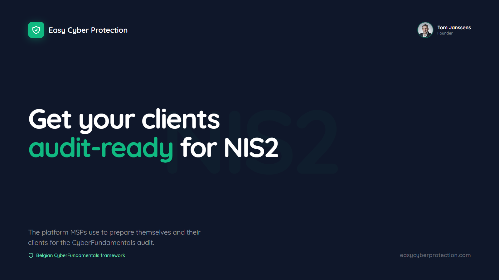 Easy Cyber Protection - Press Image